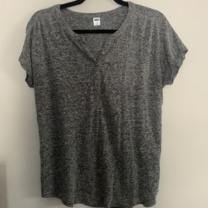 Old navy button down tee shirt